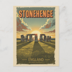Stonehenge Engeland Wiltshire Werelderfgoed Briefkaart