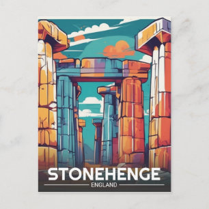 Stonehenge Engeland Wiltshire Werelderfgoed Briefkaart