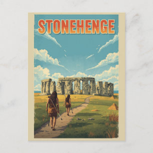 Stonehenge Engeland Wiltshire Werelderfgoedlijst Briefkaart