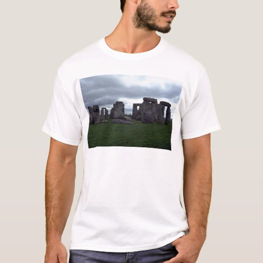 Stonehenge, Engelstalige rotsformatie T-shirt (Voorkant)