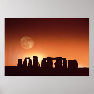 Stonehenge, England 2 Poster