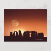 Stonehenge, England 3 Briefkaart (Voorkant)