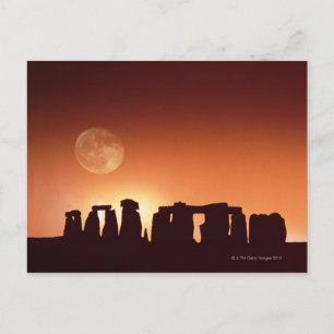 Stonehenge, England 3 Briefkaart