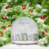 Stonehenge England Ancient World – Historic Sneeuwbol (Kerstmis)
