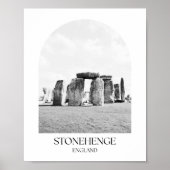 Stonehenge England Arch Fotoprint Poster (Voorkant)