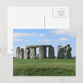 Stonehenge England Foto Briefkaart (Voorkant / Achterkant)