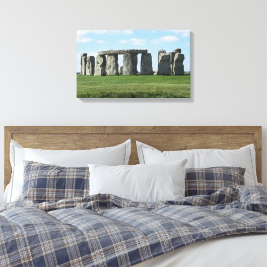 Stonehenge England Foto Canvas Afdruk (Insitu (Slaapkamer))