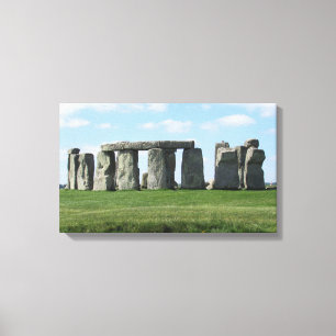 Stonehenge England Foto Canvas Afdruk
