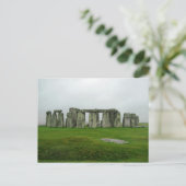 StoneHenge England PreHistoric Monument Wonders Briefkaart (Staand voorkant)