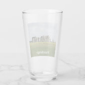 Stonehenge England Souvenir Drinking Glass Glas (Achterkant)