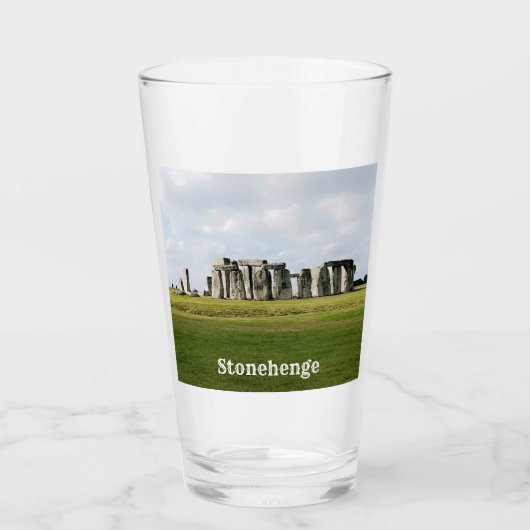 Stonehenge England Souvenir Drinking Glass Glas (Voorkant)