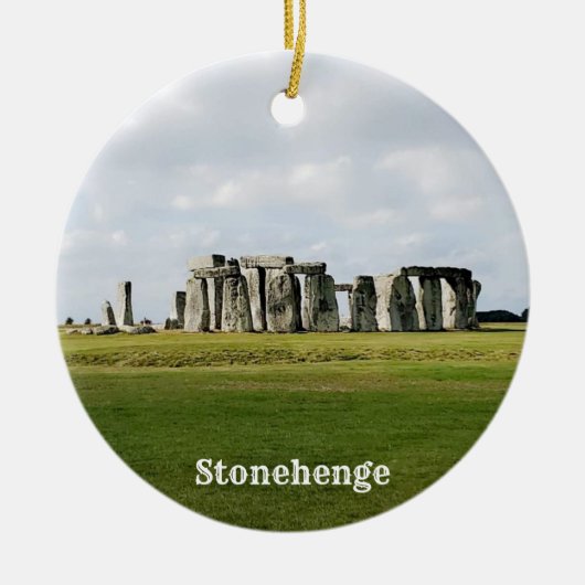 Stonehenge England Souvenir Ornament (Voorkant)