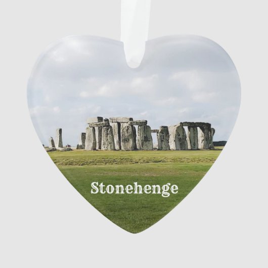 Stonehenge England Souvenir Ornament (achterkant)