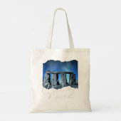 Stonehenge England Souvenir - Stonehenge At Night Tote Bag (Achterkant)