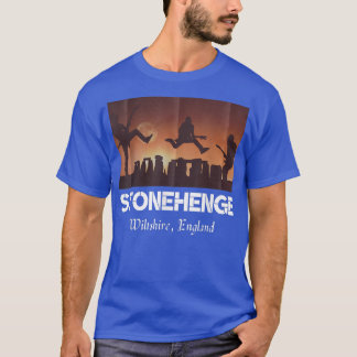 Stonehenge England SouvenirStonehenge bij nacht T-shirt