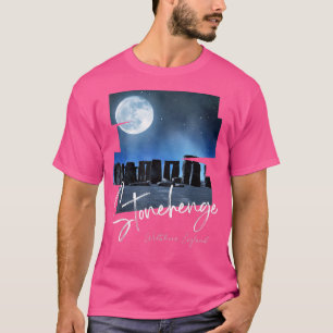 Stonehenge England SouvenirStonehenge bij nacht T-shirt