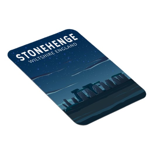 Stonehenge England Travel  Art Magneet (Rechterzijde)