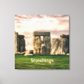 Stonehenge England UK Canvas Afdruk (Voorkant)