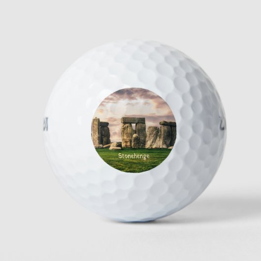 Stonehenge England UK Golfballen (Voorkant)