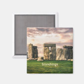 Stonehenge England UK Magneet (Voorkant / Achterkant)