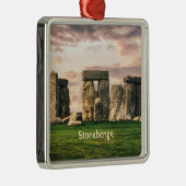 Stonehenge England UK Metalen Ornament (Rechts)