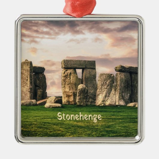 Stonehenge England UK Metalen Ornament (Voorkant)