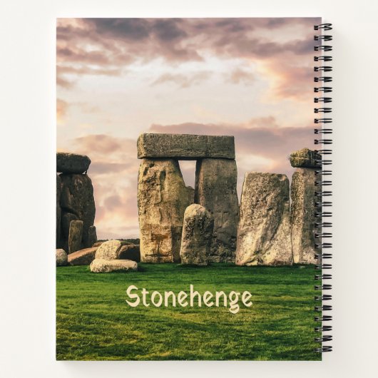 Stonehenge England UK Notitieboek (Achterkant)