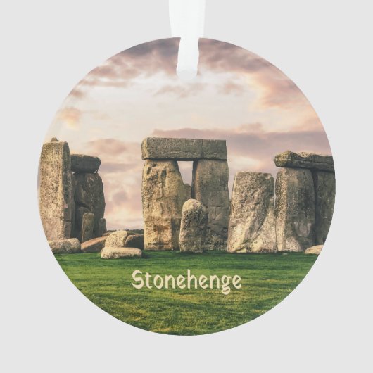 Stonehenge England UK Ornament (achterkant)
