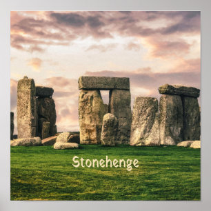 Stonehenge England UK Poster