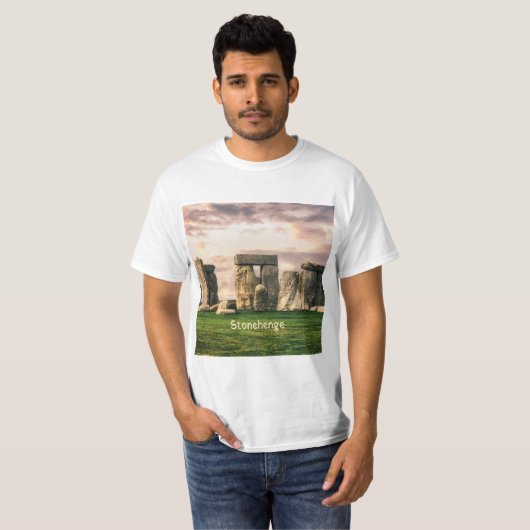 Stonehenge England UK T-shirt (Voorkant volledig)