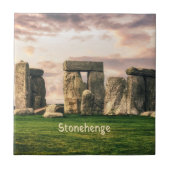 Stonehenge England UK Tegeltje (Voorkant)