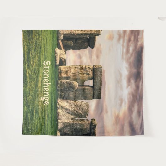 Stonehenge England UK Wandkleed (Voorkant (horizontaal))