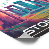 Stonehenge England Wiltshire Werelderfgoed Poster (Hoek)