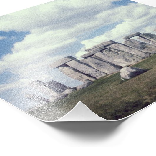 Stonehenge Foto Afdruk (Hoek)