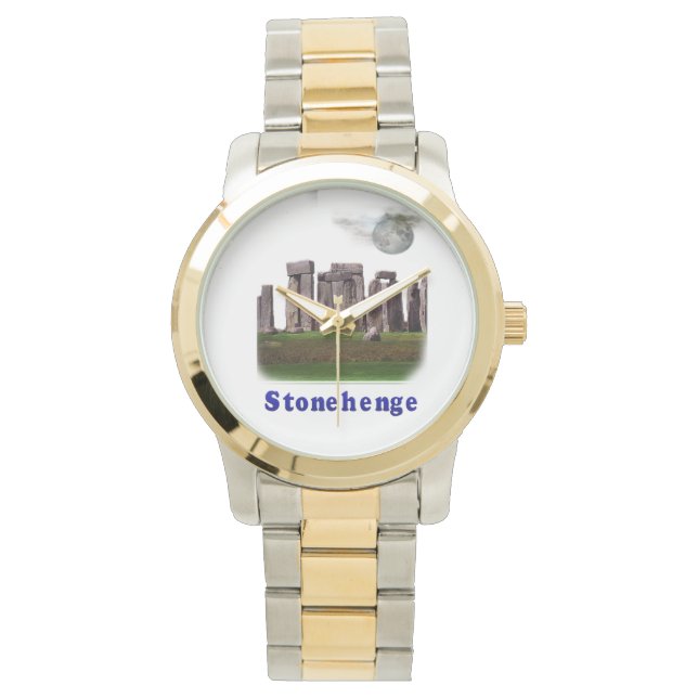 Stonehenge Horloge (Voorkant)