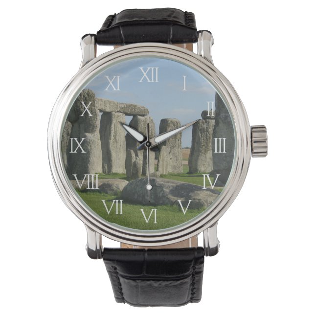 Stonehenge Horloge (Voorkant)
