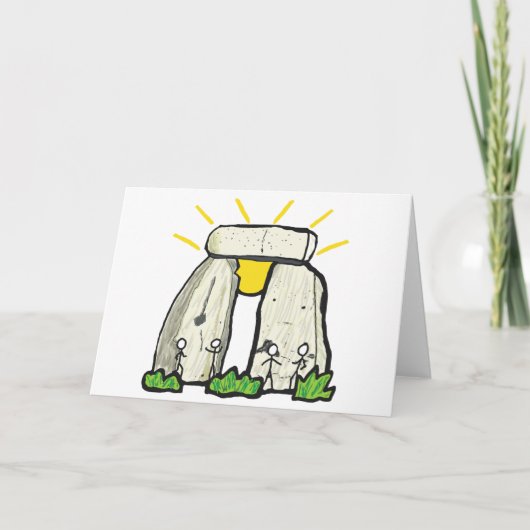 Stonehenge Kaart (Voorkant)