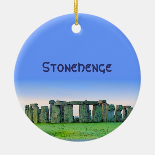 Stonehenge Keramisch Ornament (Achterkant)