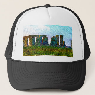 Stonehenge kleur trucker pet