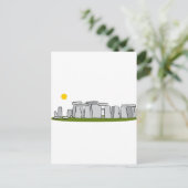 Stonehenge Landmark Briefkaart (Staand voorkant)