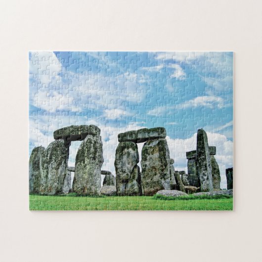 Stonehenge Landmark Wiltshire England Foto Legpuzzel (Horizontaal)