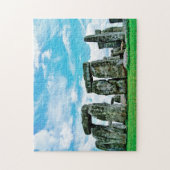 Stonehenge Landmark Wiltshire England Foto Legpuzzel (Verticaal)