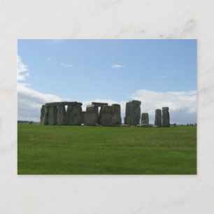 Stonehenge – Landschapsfoto van een Oud Monument Briefkaart