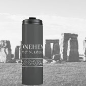 Stonehenge Latitude Longitude Dark Thermosbeker