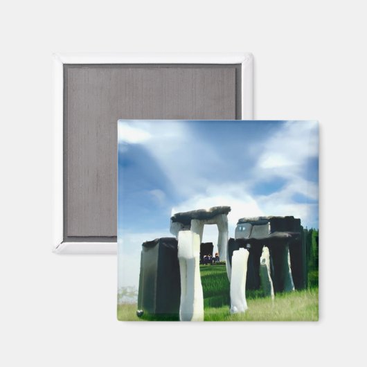 Stonehenge Magnet (Voorkant / Achterkant)