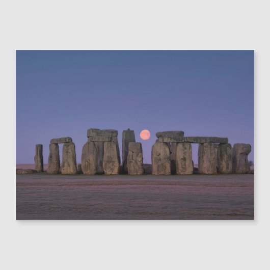 Stonehenge Magnetische Kaart (Voorkant)