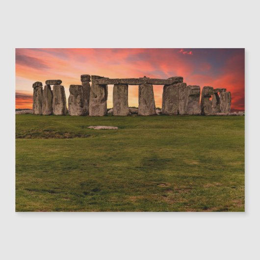 Stonehenge Magnetische Kaart (Voorkant)