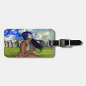 Stonehenge Meditatie Bagage Label (Voorkant horizontaal)