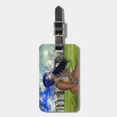 Stonehenge Meditatie Bagage Label (Voorkant verticaal)
