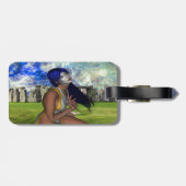 Stonehenge Meditatie Bagage Label (Achterkant horizontaal)